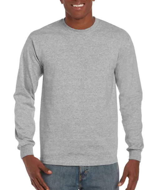  HAMMER ADULT LONG SLEEVE T-SHIRT - Gildan Sport Grey