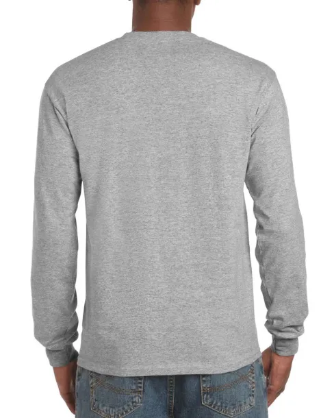  HAMMER ADULT LONG SLEEVE T-SHIRT - Gildan Ideal Oxford Grey