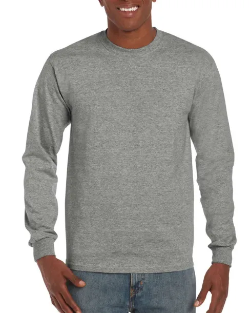  HAMMER ADULT LONG SLEEVE T-SHIRT - Gildan Graphite Heather