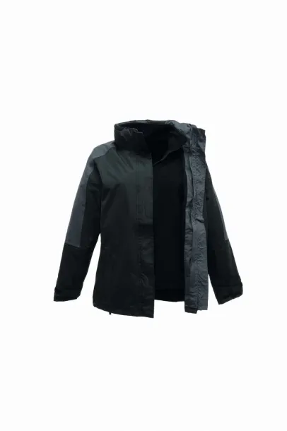  WOMEN'S DEFENDER III WATERPROOF 3-IN-1 JACKET - Regatta Black Seal Grey