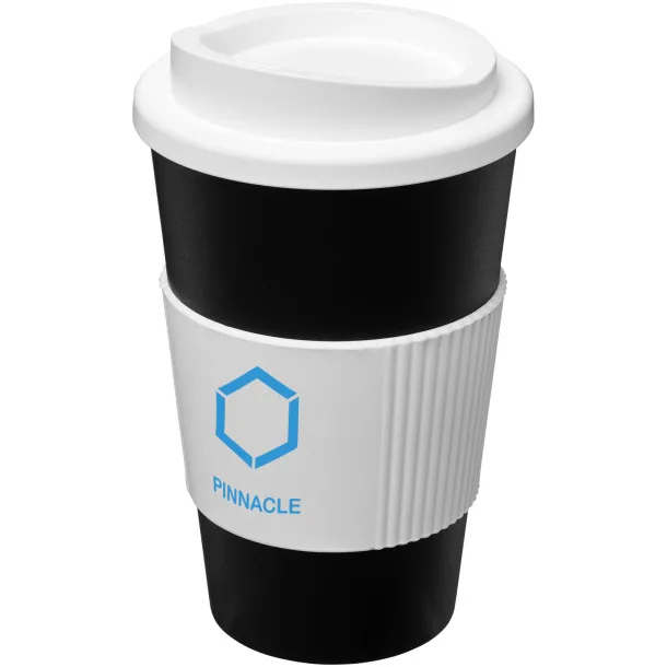 Americano® 350 ml insulated tumbler with grip Crna White