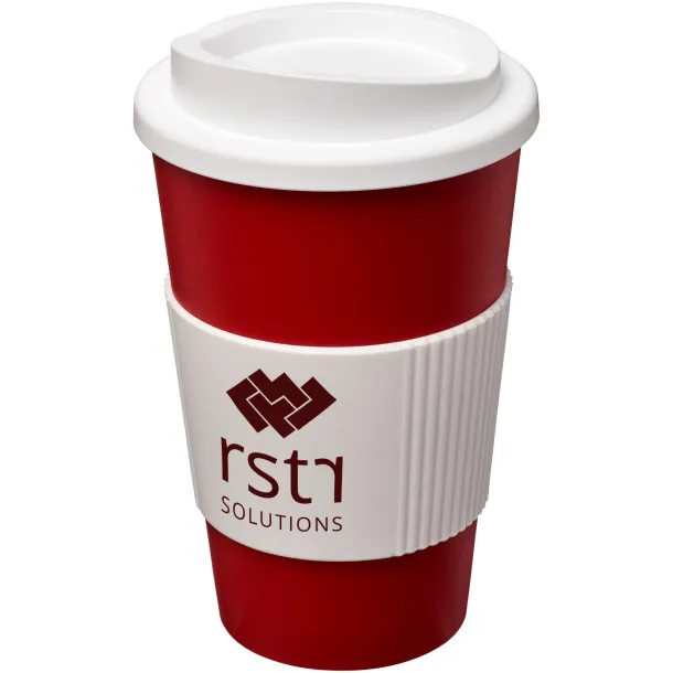 Americano® termo šalica, 350 ml - Americano® Crvena Bijela