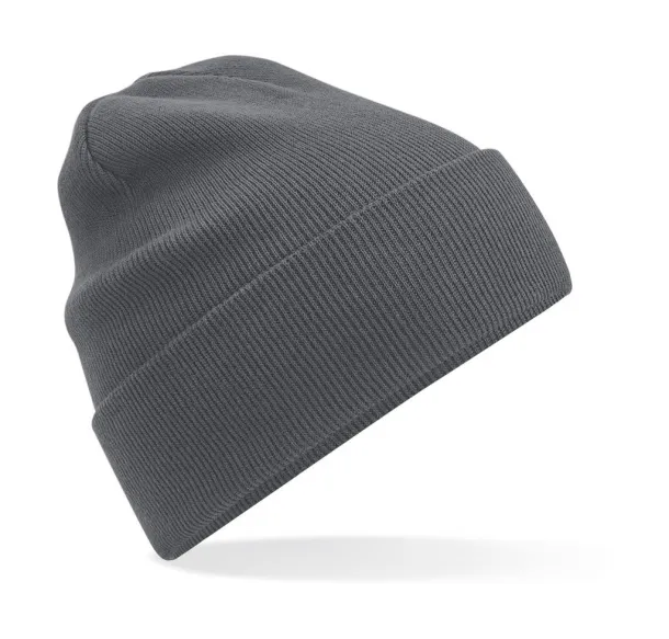  Organic Cotton Original Cuffed Beanie - Beechfield Graphite Grey