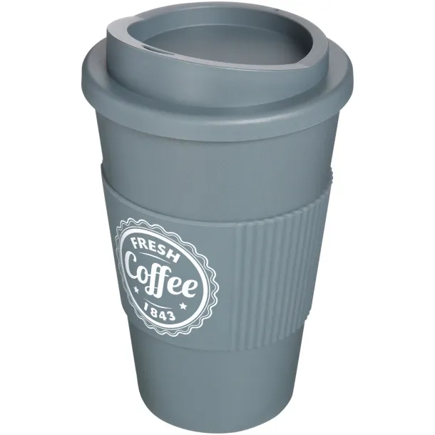 Americano® 350 ml insulated tumbler with grip Grey