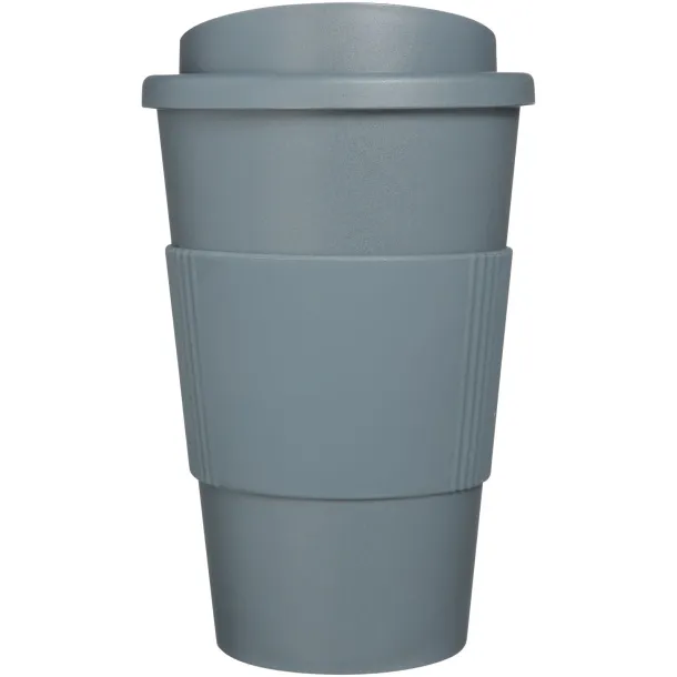 Americano® 350 ml insulated tumbler with grip Grey