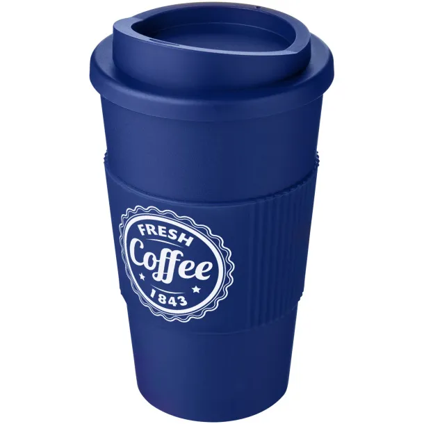 Americano® 350 ml insulated tumbler with grip Blue