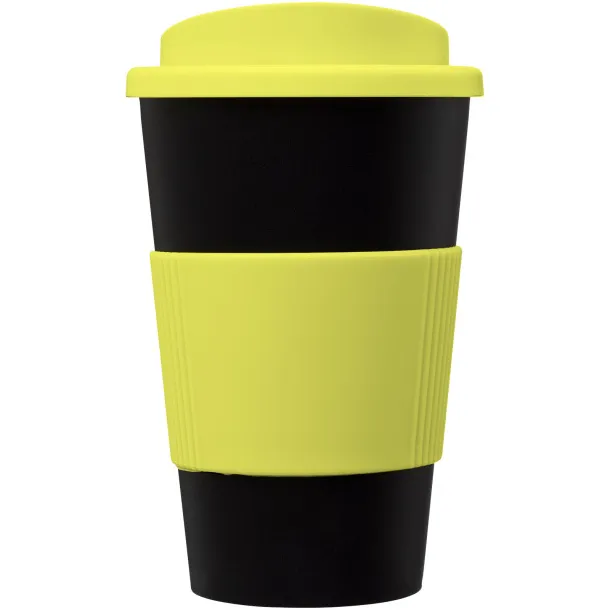 Americano® 350 ml insulated tumbler with grip Crna Lime