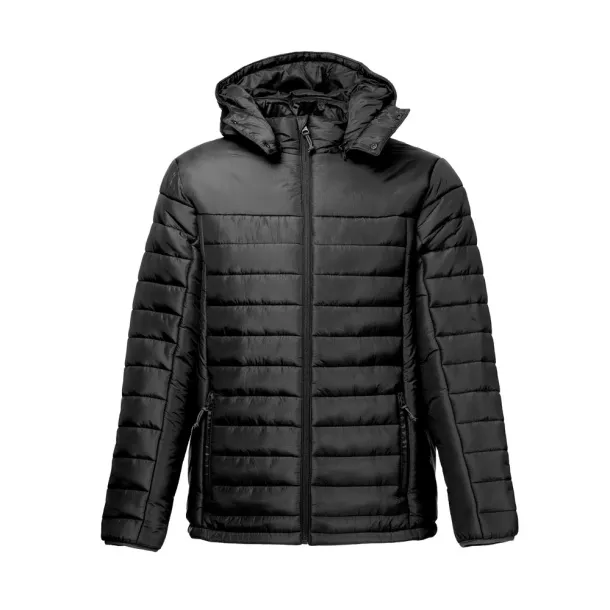 THC SHIELD Men's hooded jacket Black