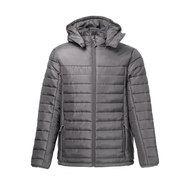 THC SHIELD Men's hooded jacket Grey