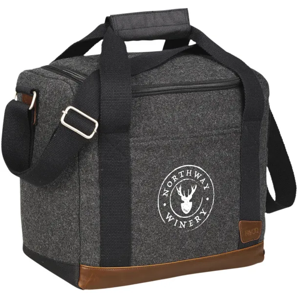 Campster 12-bottle cooler bag Charcoal Brown