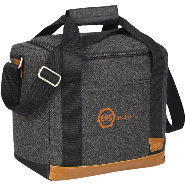 Campster 12-bottle cooler bag Charcoal Brown