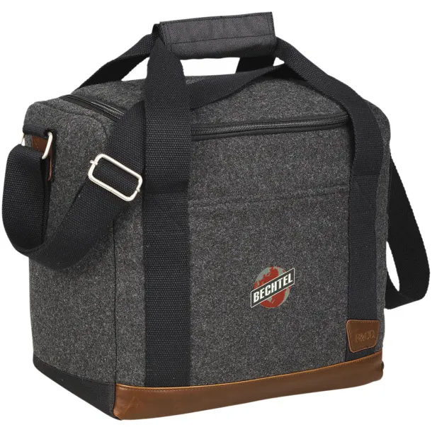 Campster 12-bottle cooler bag Charcoal Brown