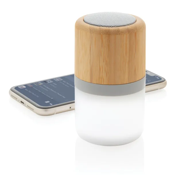  Bamboo colour changing 3W speaker light - XD Collection White 