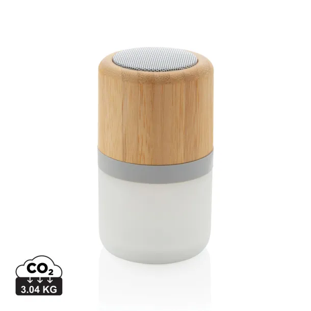  Bamboo colour changing 3W speaker light - XD Collection White 