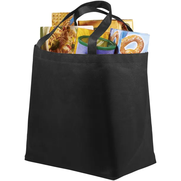 Maryville non-woven shopping tote bag Crna