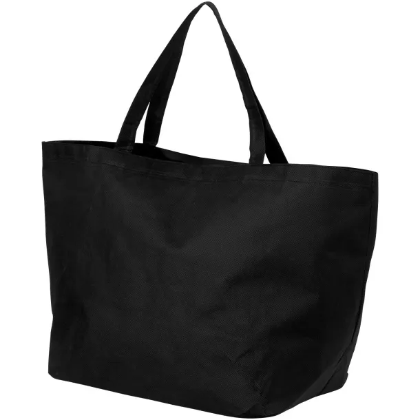 Maryville non-woven shopping tote bag Solid black