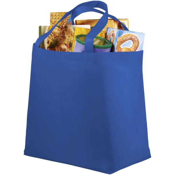 Maryville non-woven shopping tote bag Royal blue