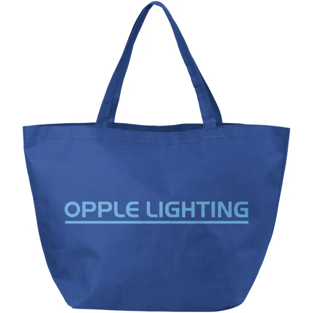 Maryville non-woven shopping tote bag Royal blue