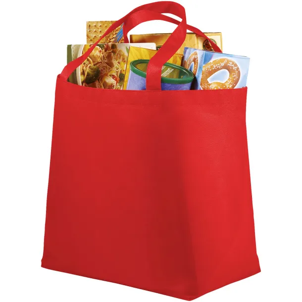 Maryville non-woven shopping tote bag Red