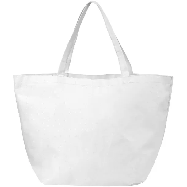 Maryville non-woven shopping tote bag - Unbranded White