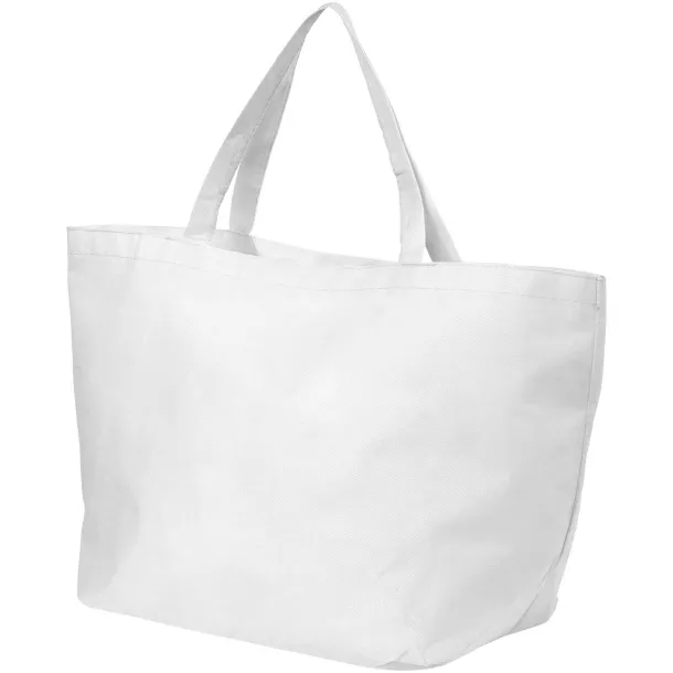 Maryville non-woven shopping tote bag - Unbranded White