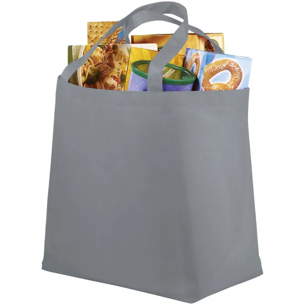 Maryville non-woven shopping tote bag Grey