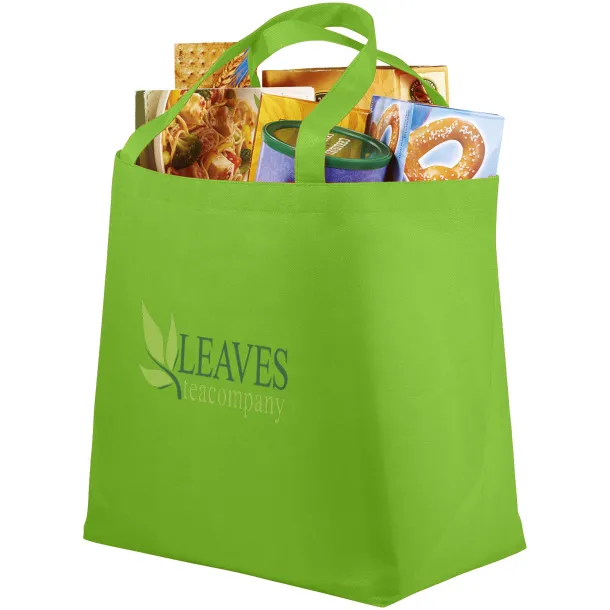 Maryville non-woven shopping tote bag Lime