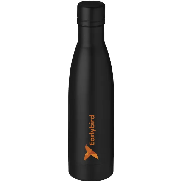 Vasa 500 ml copper vacuum insulated sport bottle Solid black