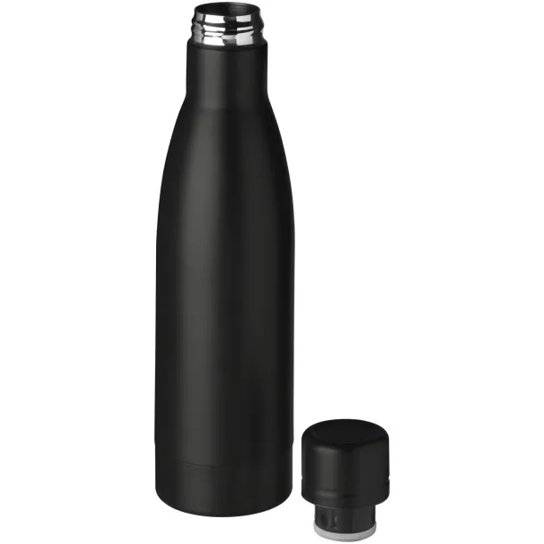 Vasa 500 ml copper vacuum insulated sport bottle Solid black