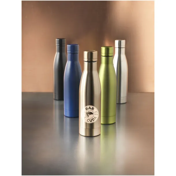 Vasa 500 ml copper vacuum insulated sport bottle Solid black