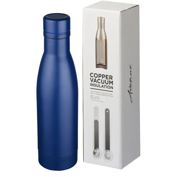 Vasa 500 ml copper vacuum insulated sport bottle Blue