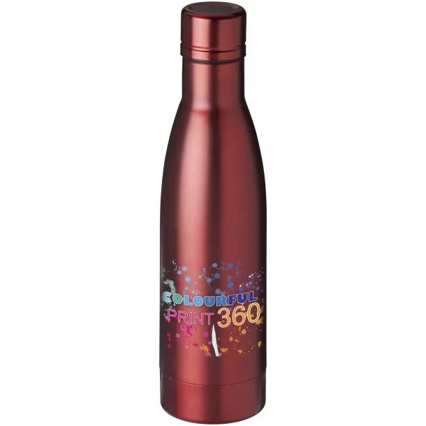 Vasa 500 ml copper vacuum insulated sport bottle - Unbranded Red