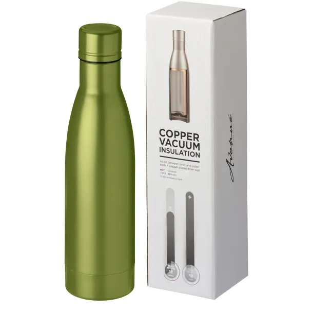 Vasa 500 ml copper vacuum insulated sport bottle Lime