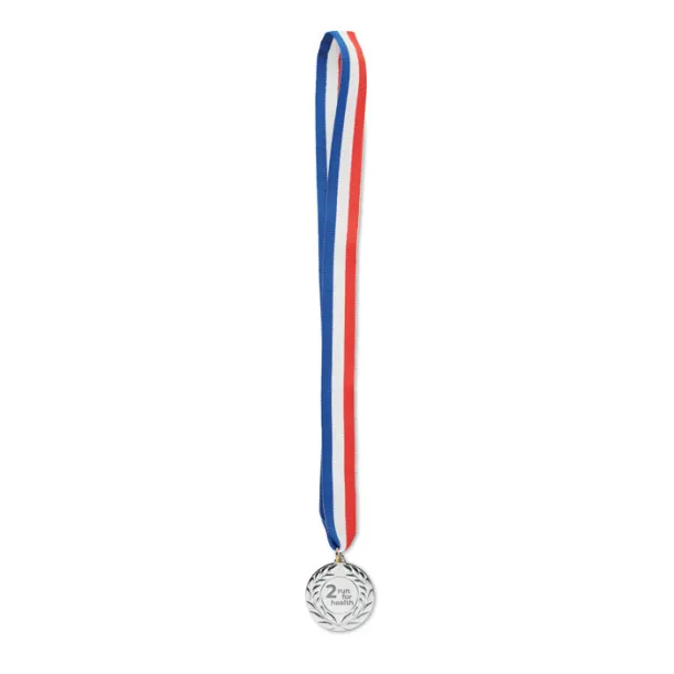 WINNER Medalja promjera 5 cm Mat srebrna