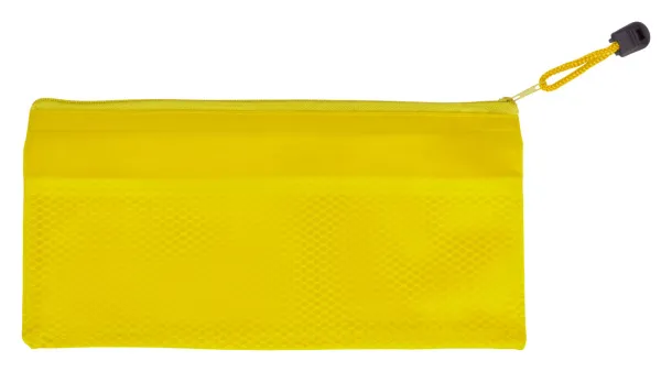 Latber pen case Yellow