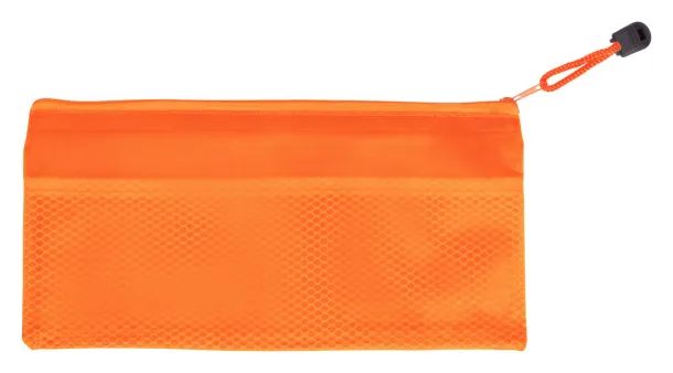 Latber pen case Orange