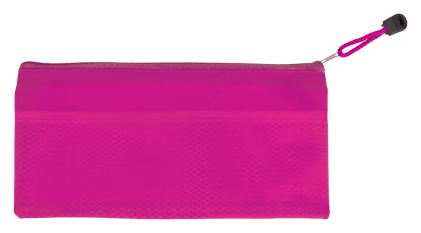 Latber pen case Pink