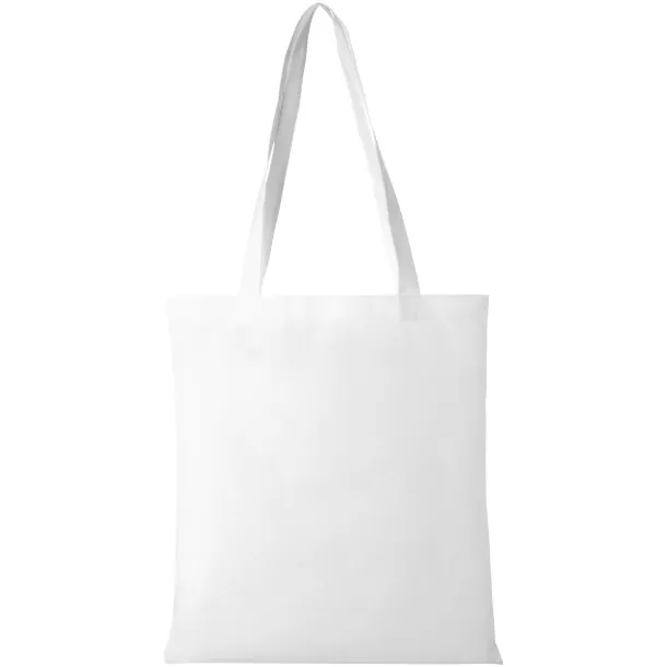 Zeus large non-woven convention tote bag - Unbranded White