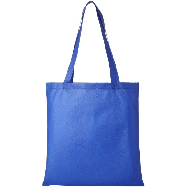 Zeus large non-woven convention tote bag Royal blue