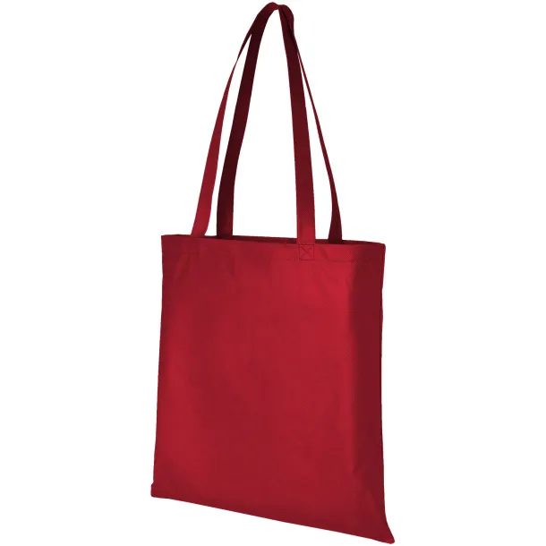 Zeus large non-woven convention tote bag Red