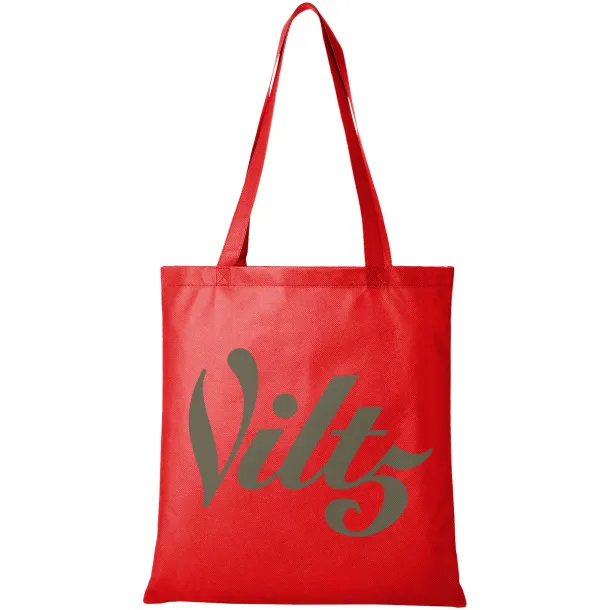 Zeus large non-woven convention tote bag - Unbranded Red