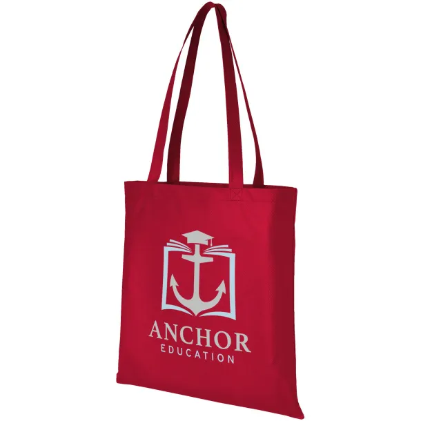 Zeus large non-woven convention tote bag Red