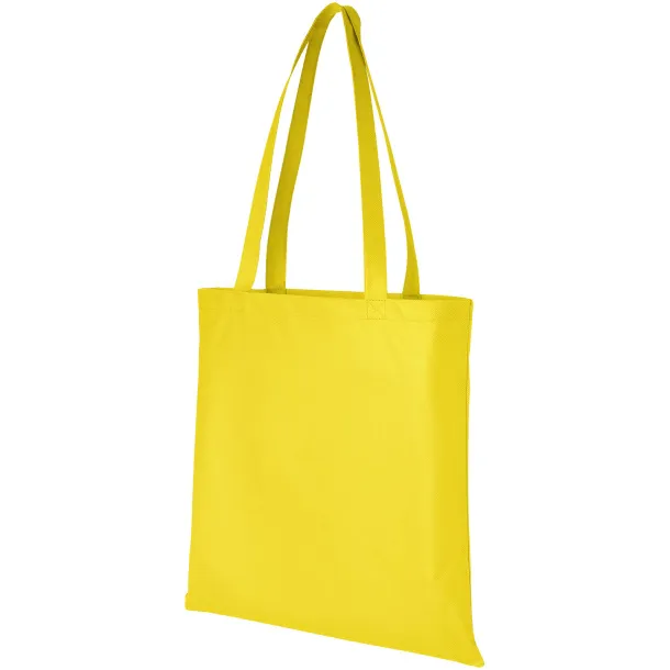 Zeus large non-woven convention tote bag - Unbranded Yellow