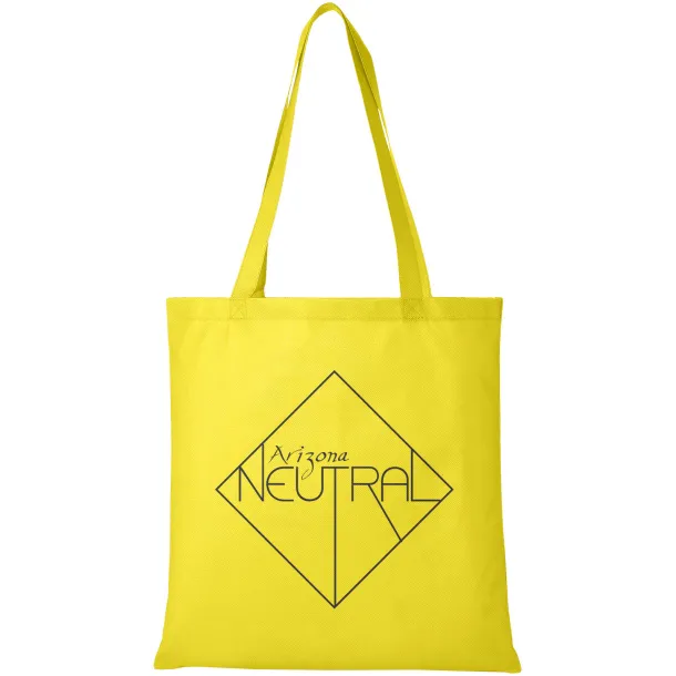 Zeus large non-woven convention tote bag - Unbranded Yellow