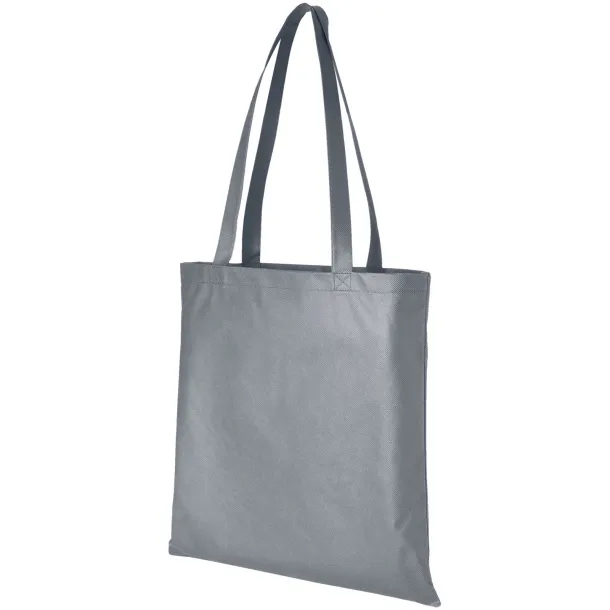 Zeus large non-woven convention tote bag Grey