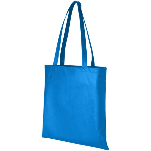 Zeus large non-woven convention tote bag Process blue