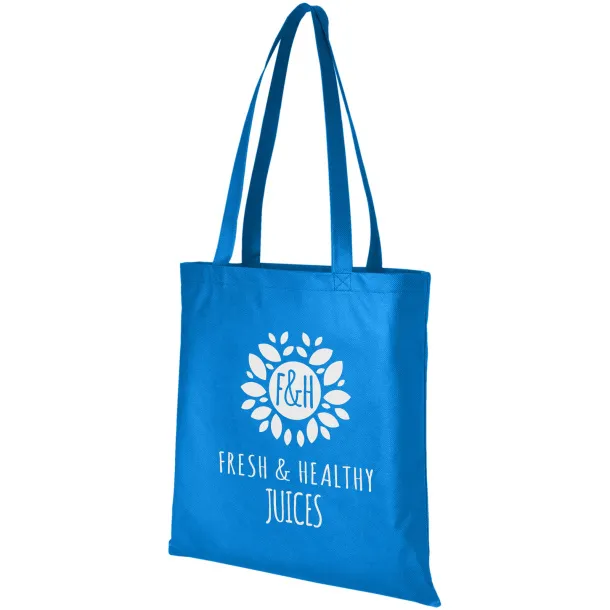 Zeus large non-woven convention tote bag Process blue