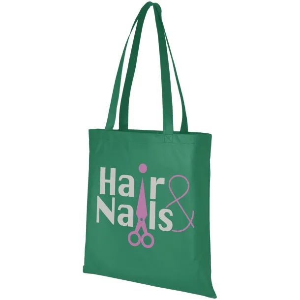 Zeus large non-woven convention tote bag Green