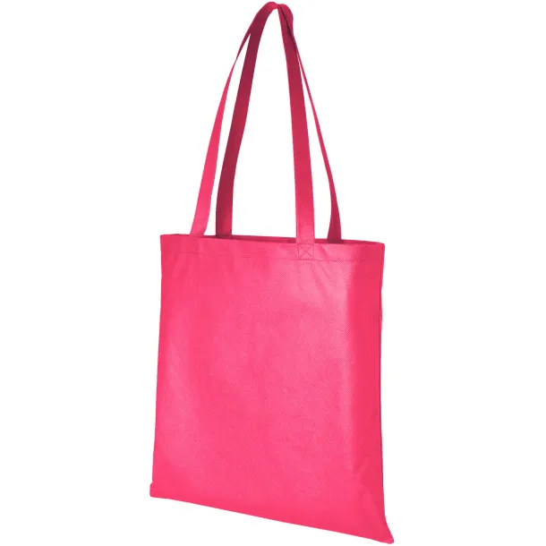 Zeus large non-woven convention tote bag Magenta