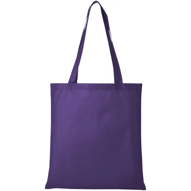 Zeus large non-woven convention tote bag Lavanda